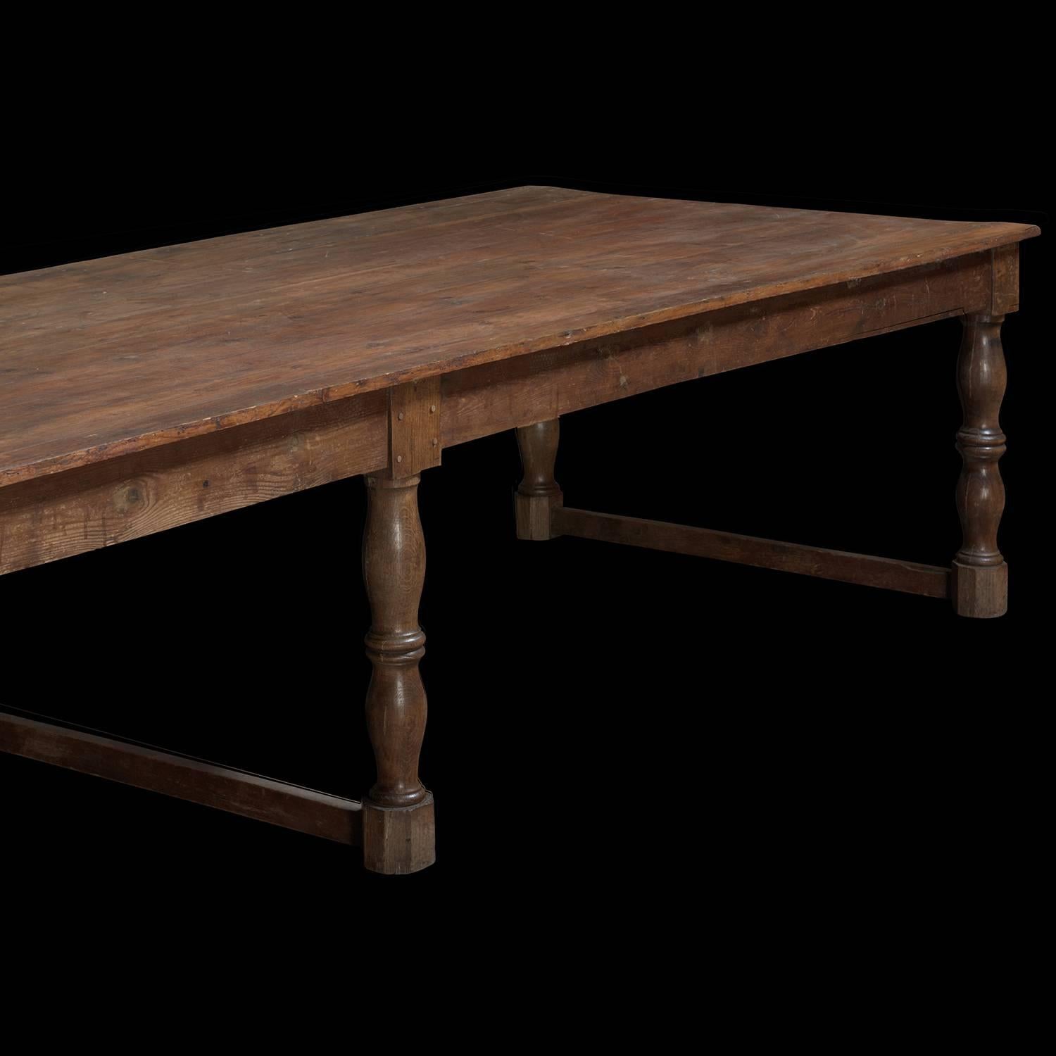 Late 19th Century Massive French Dining Table
