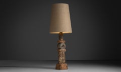 Tall Bernard Rooke Table Lamp, England 1960
