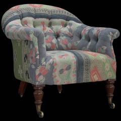 Indian Quilt Tub Chair