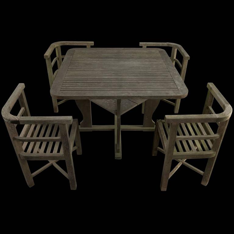 Heals Teak Garden Set at 1stDibs