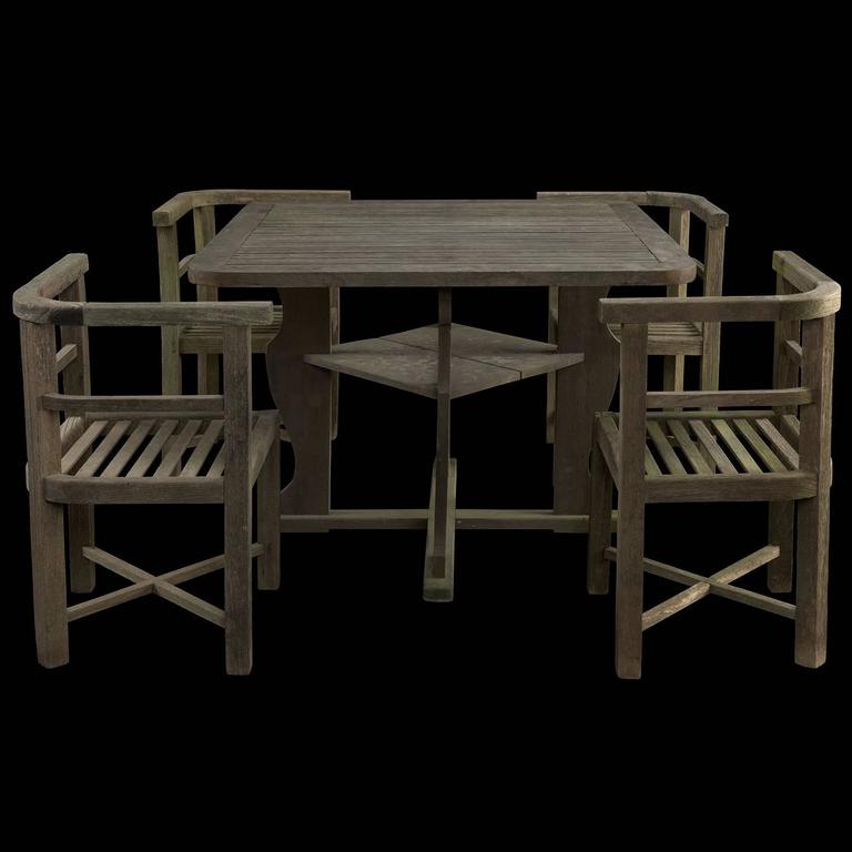 Heals Teak Garden Set at 1stDibs