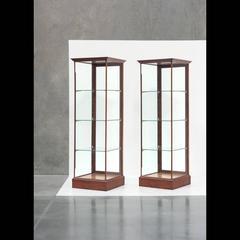 Mahogany Display Tower Unit, circa 1930