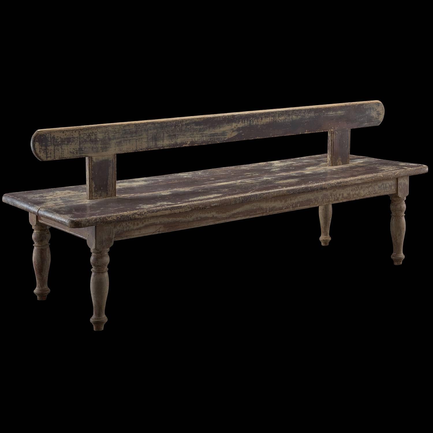 Rustic Double Sided Pine Benches