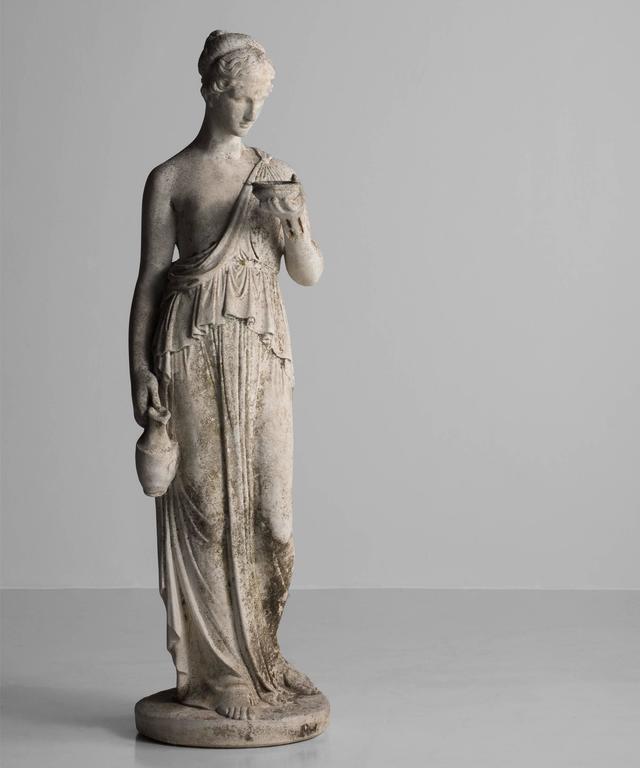Greek Garden Statue at 1stDibs