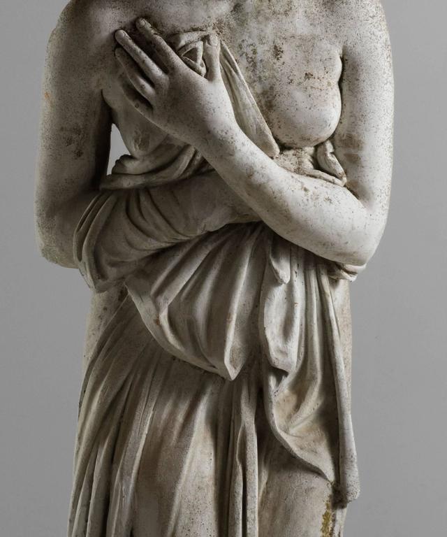 Greek Garden Statue at 1stDibs