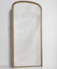Victorian Hallway Mirror with Gilded Frame