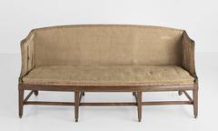 George III Burlap Sofa, circa 1760
