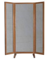 Triple Outfitters Mirror, England, circa 1920