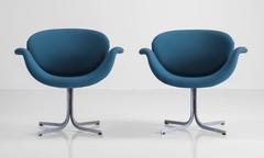 Pair of Pierre Paulin Tulip Chairs