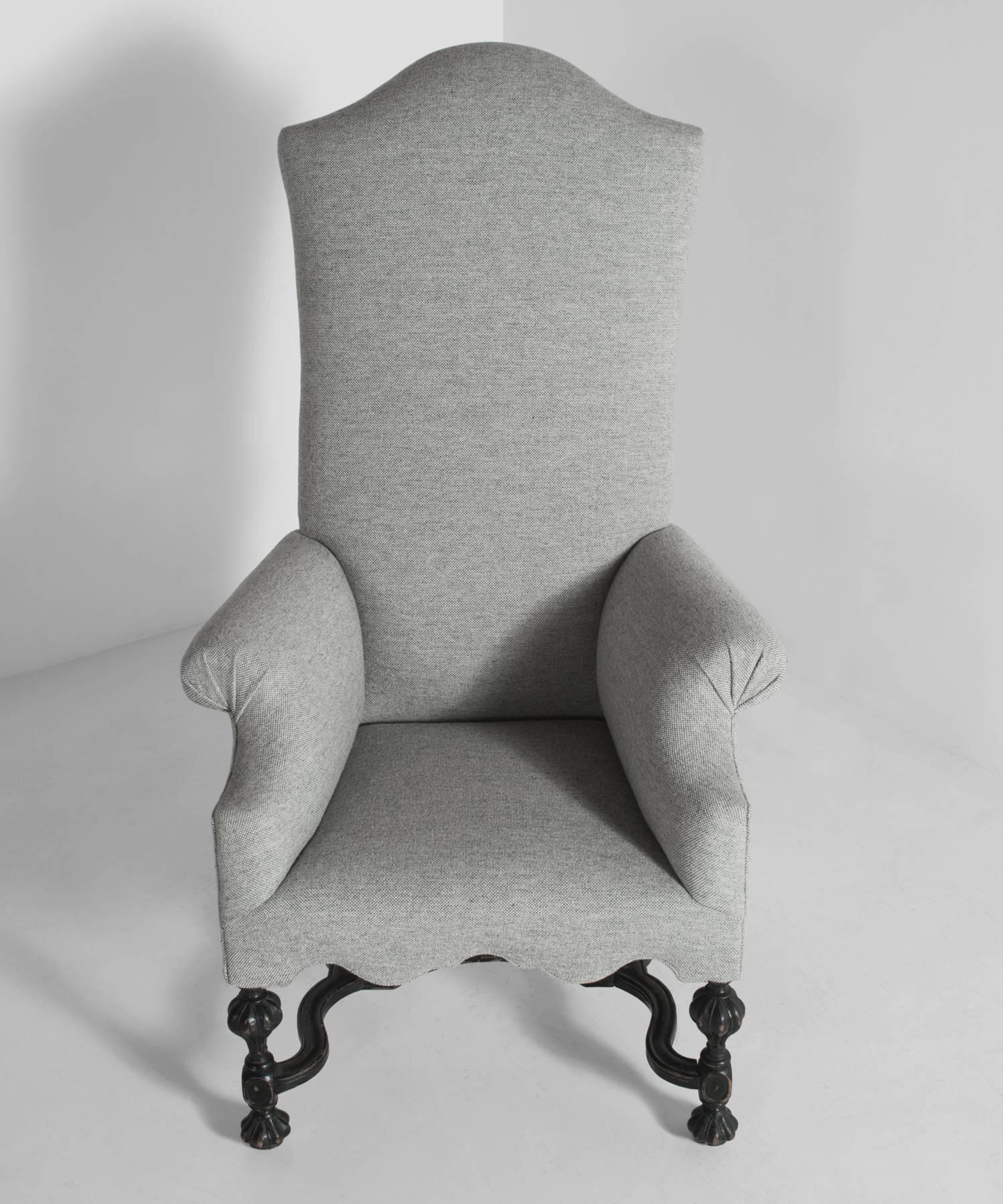 tall arm chair