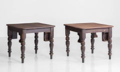 Oak and Painted Pine Pub Tables, circa 1900