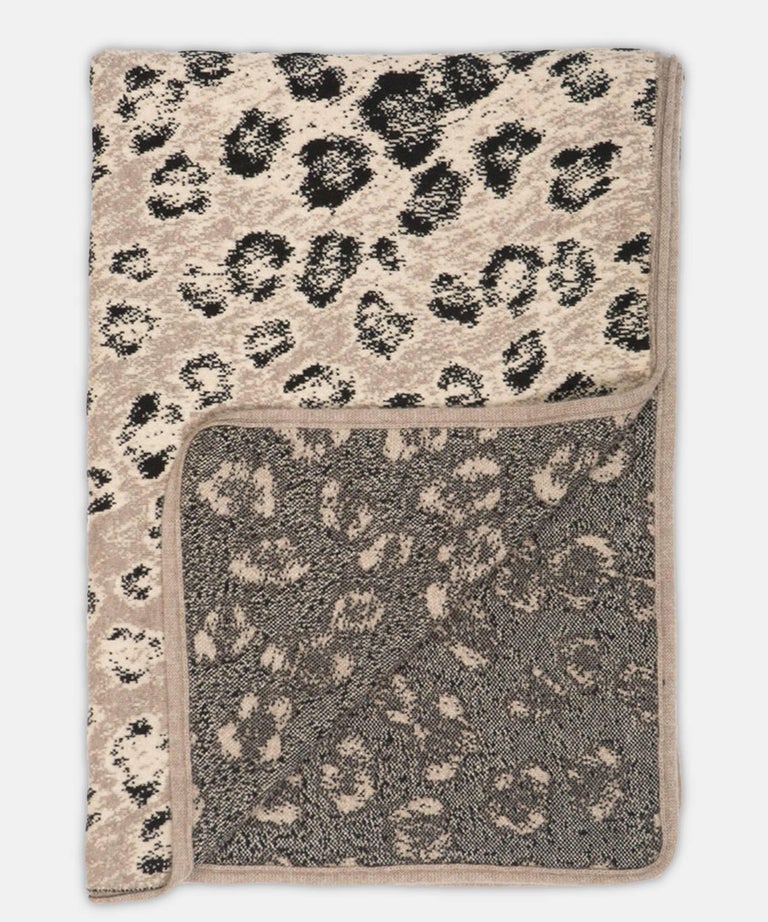 Leopard Blanket by Saved, New York For Sale at 1stDibs