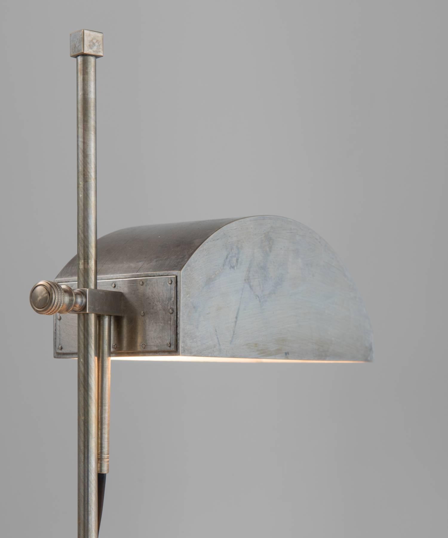 Bauhaus Marcel Breuer Desk Lamp, circa 1925