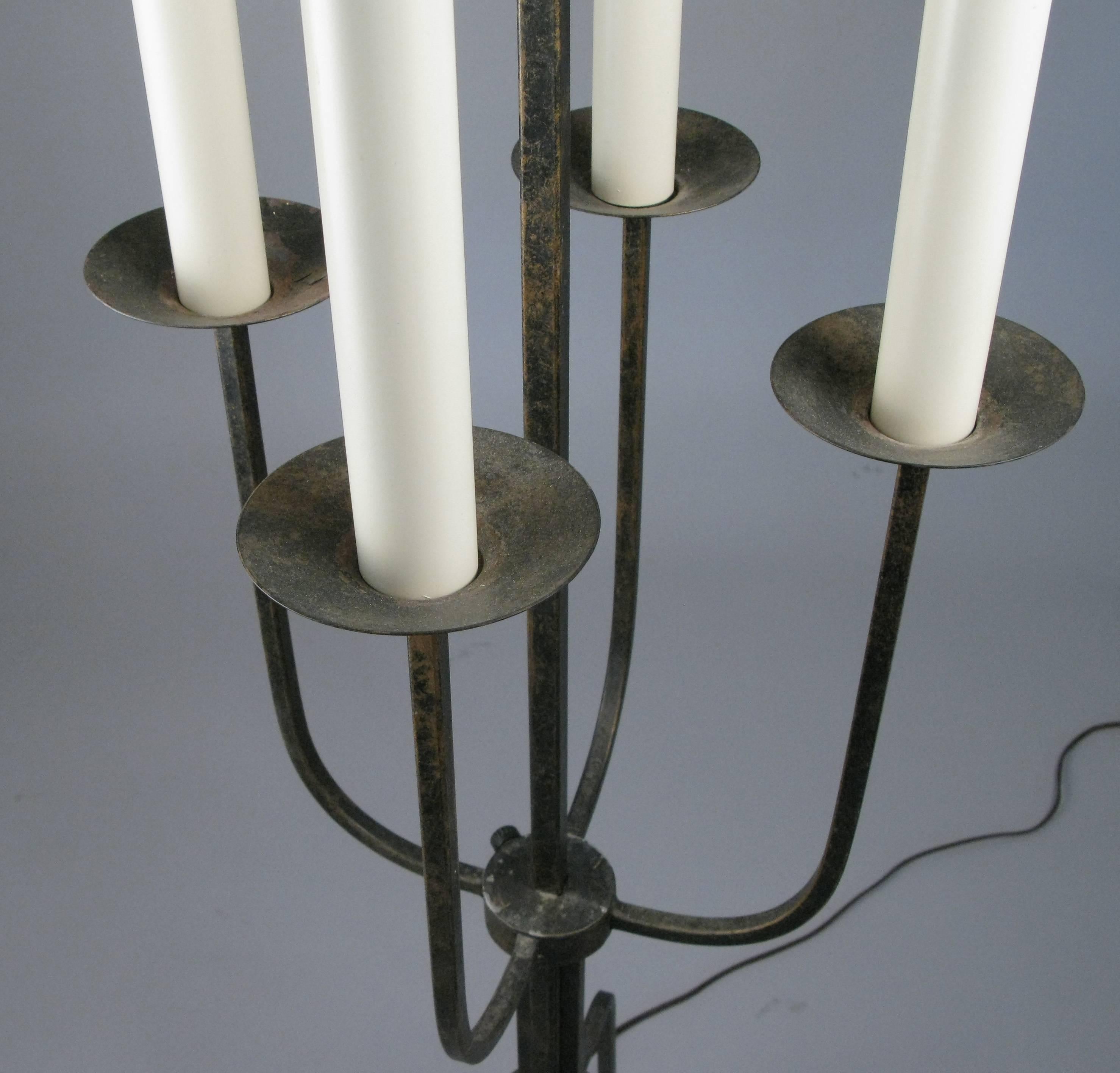 Mid-20th Century 1940's Modern Floor Lamp by Tommi Parzinger