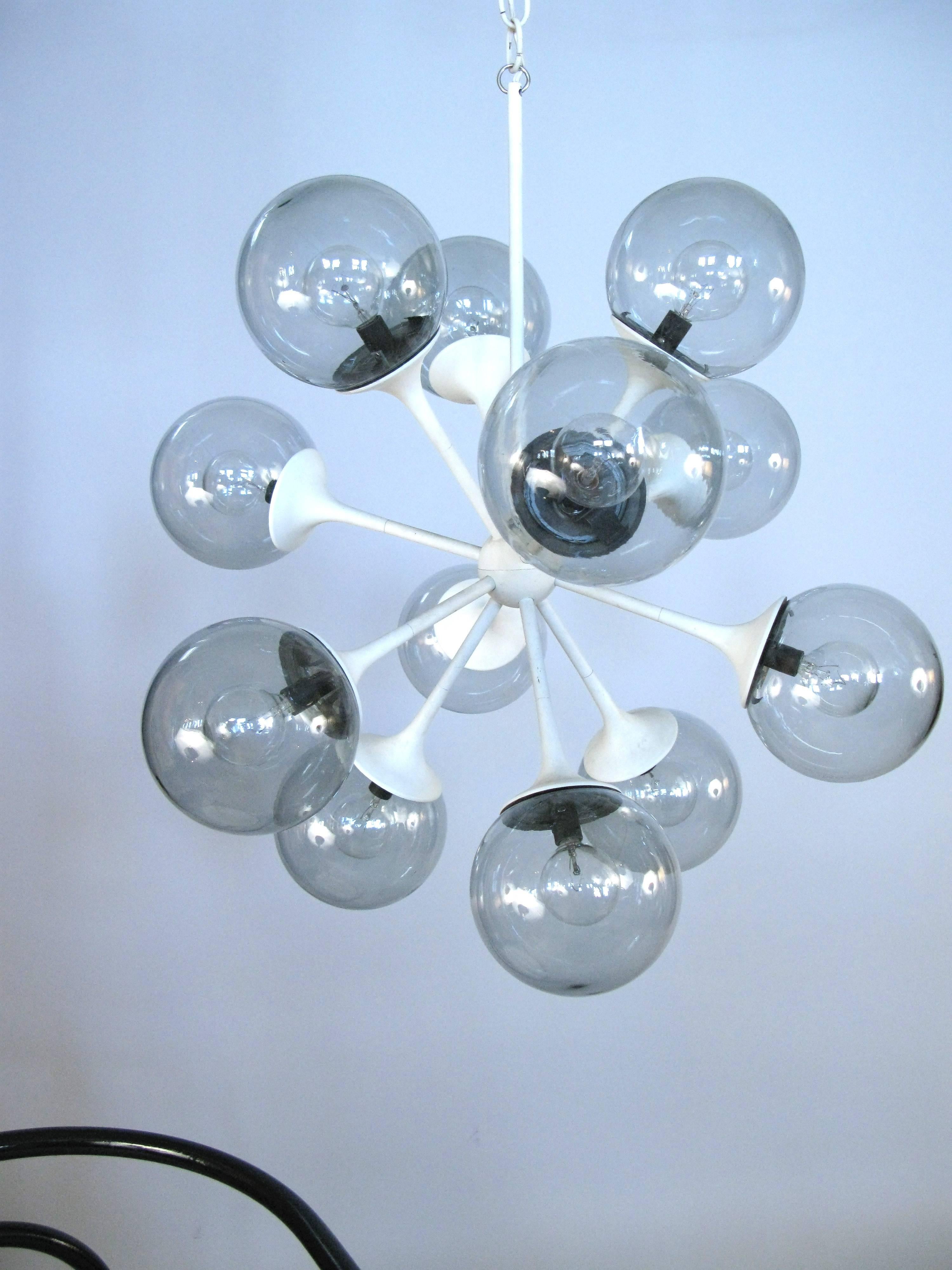 sputnik globe chandelier
