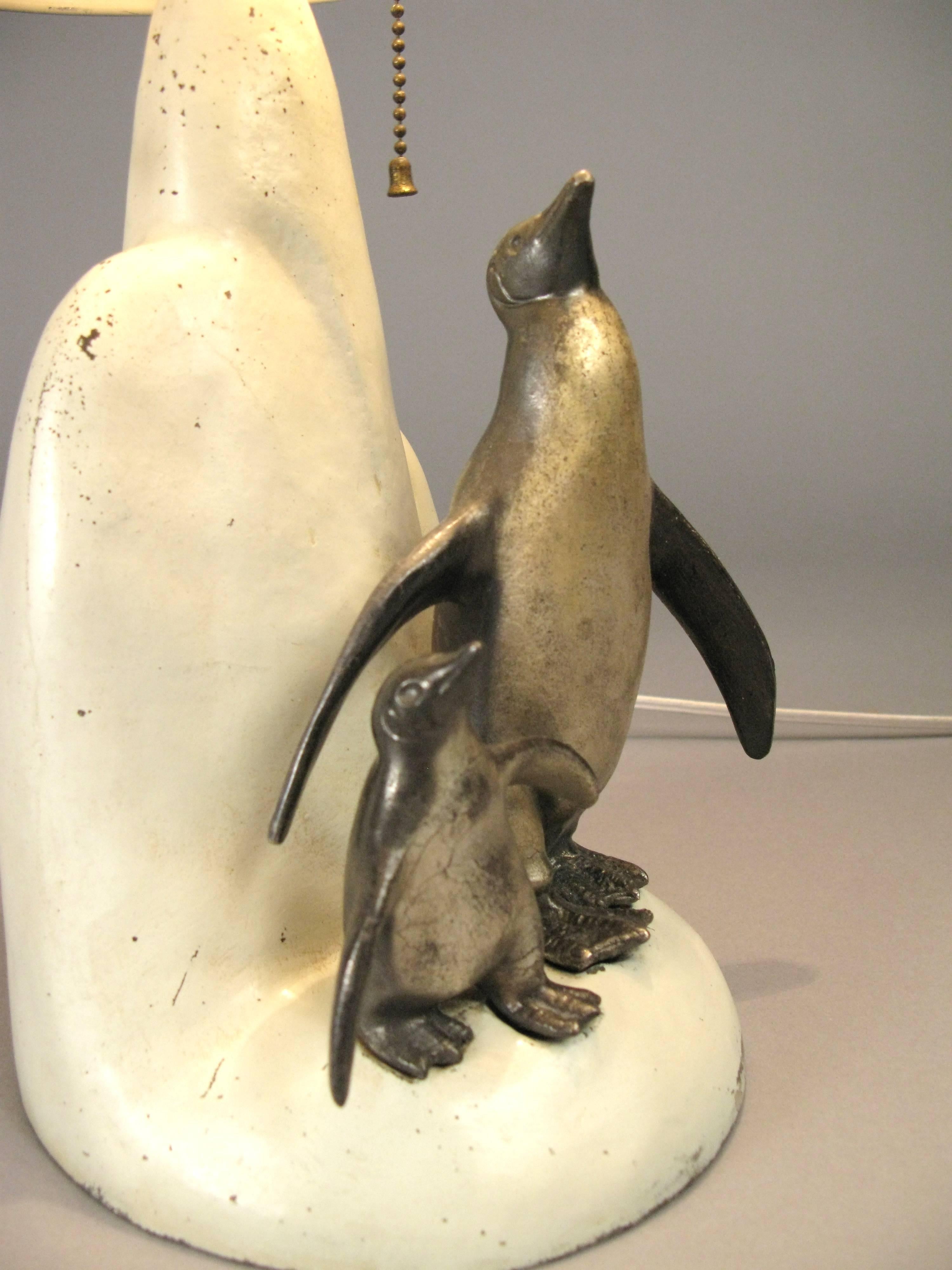 penguin lamp base