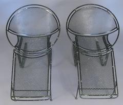 Pair of 1950s Radar Collection Lounge Chairs by Tempestini for Salterini