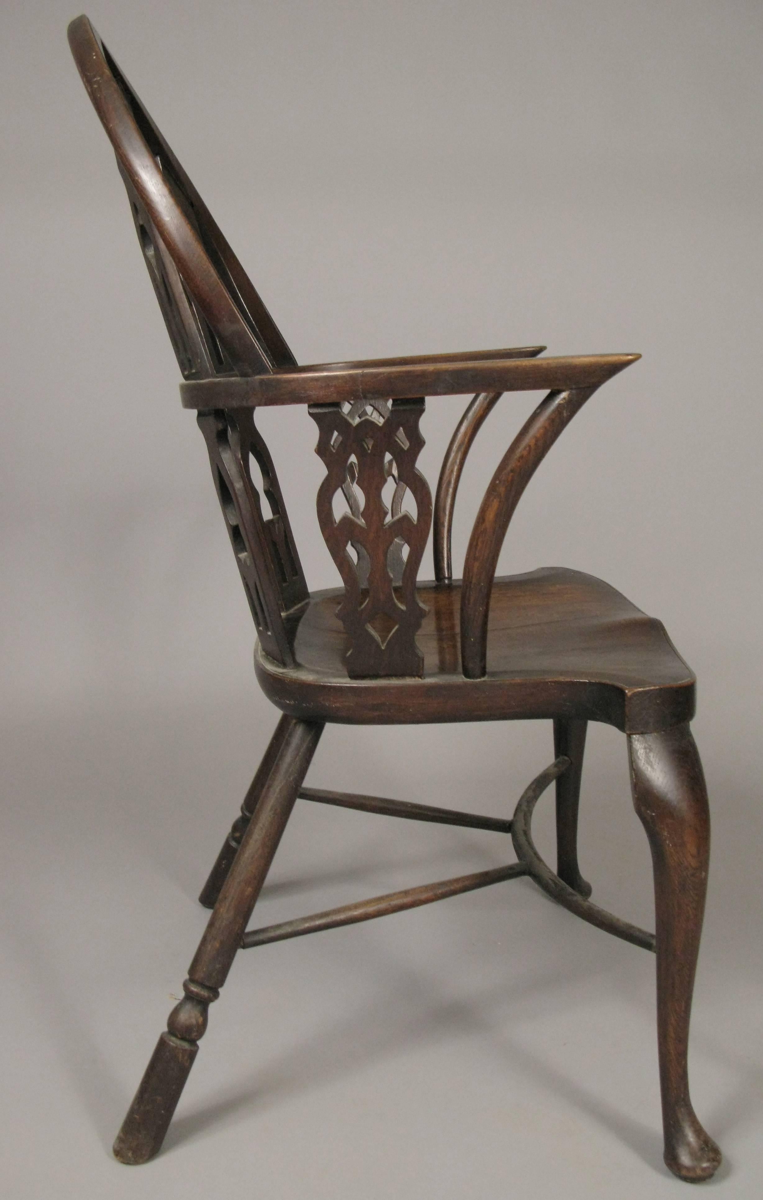 American Antique Early 20th Century Gothic Armchair