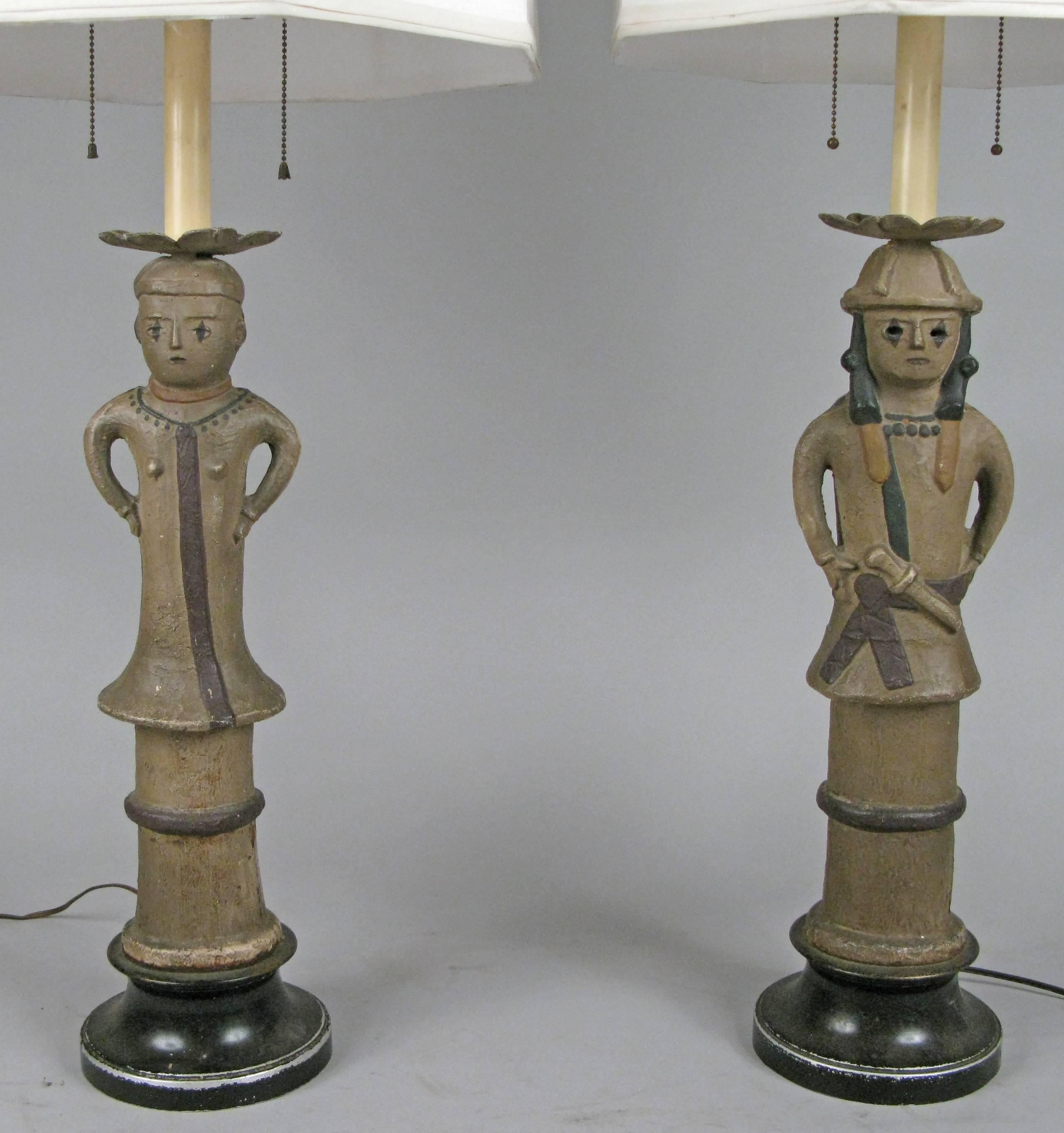 antique japanese lamps