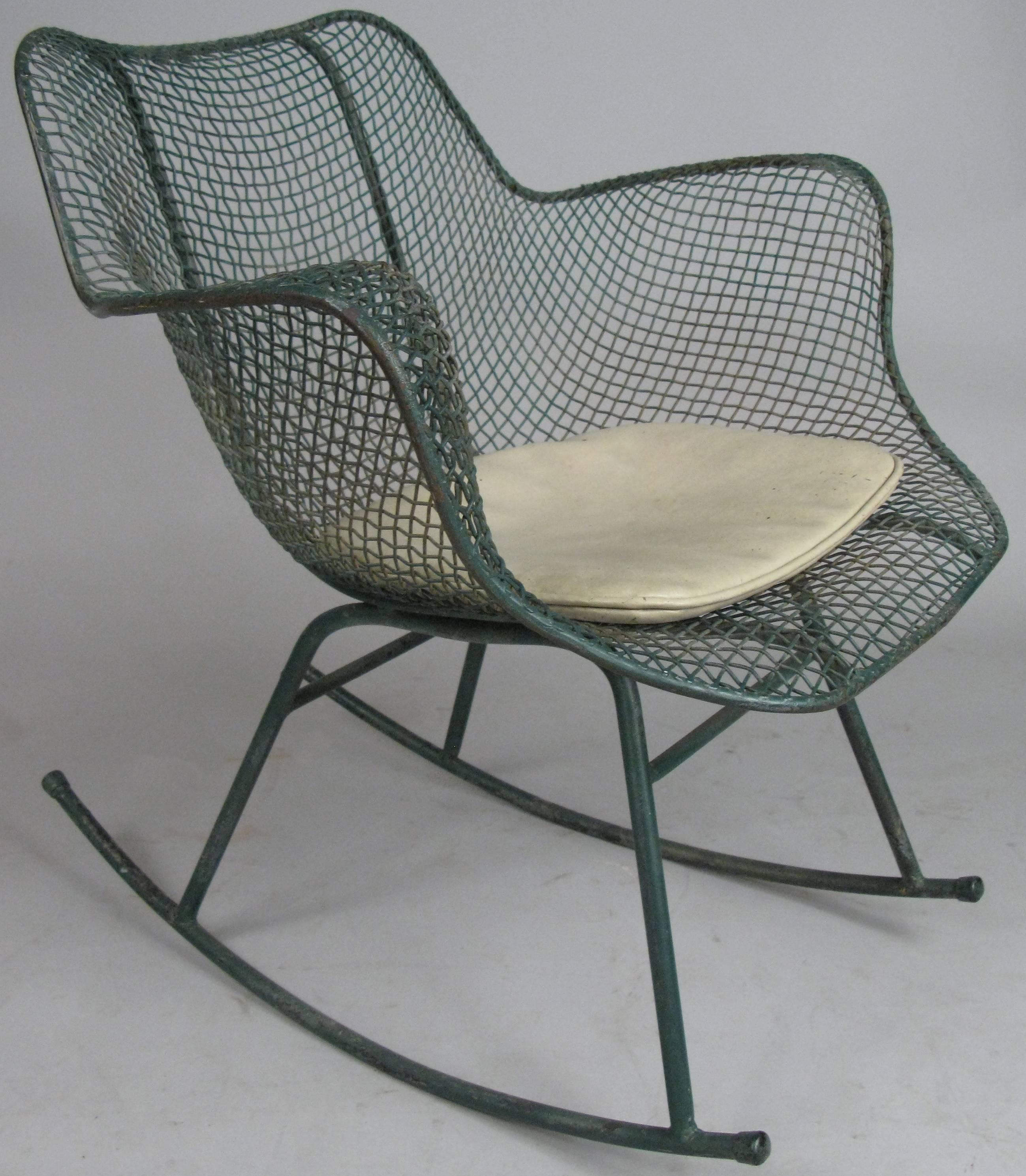 American Classic Modern Sculptura Rocking Chair by Russell Woodard