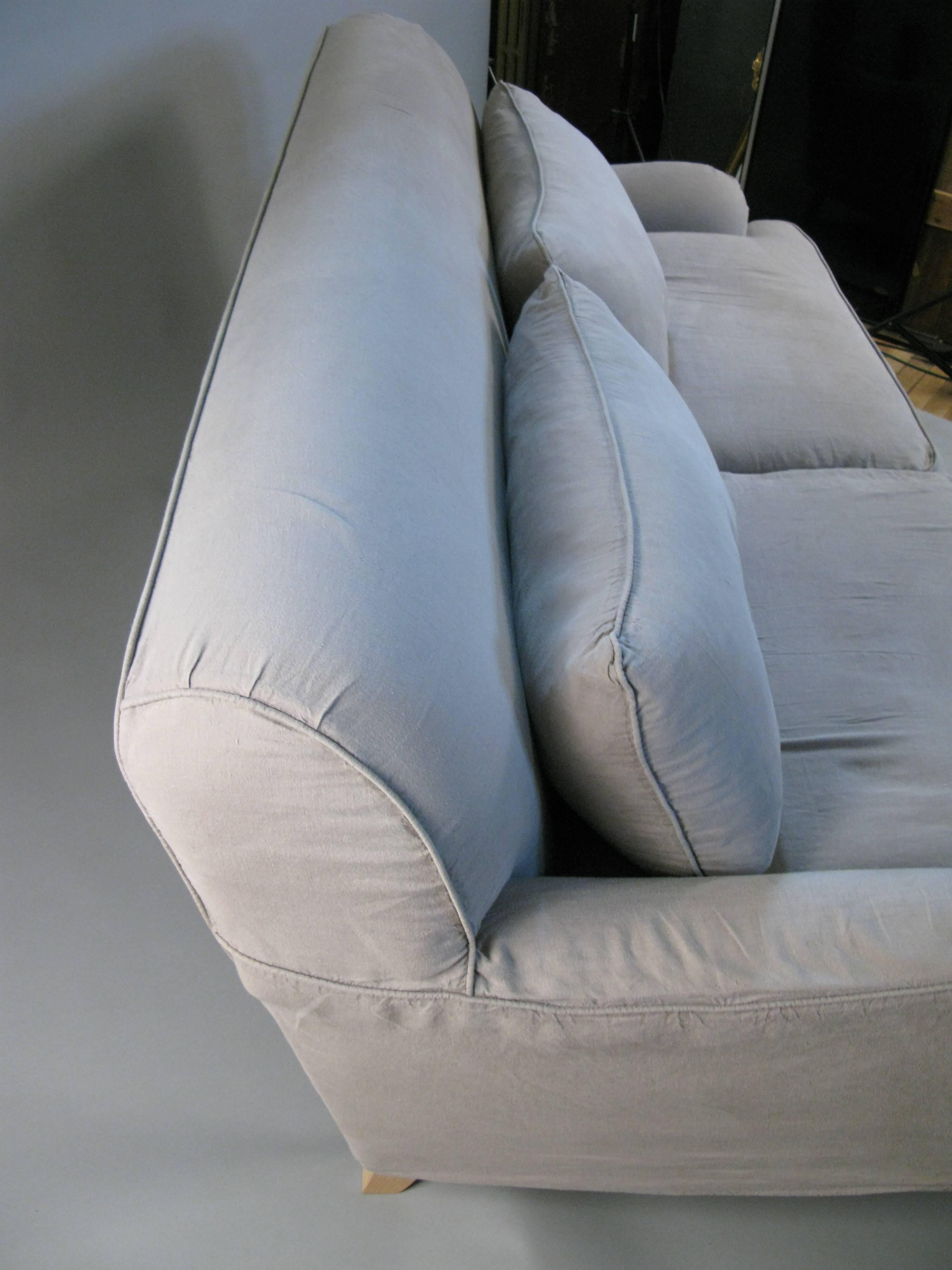 American Rolled Arm Portobello Sofa by Rachel Ashwell