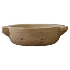 Antique Italian Hand-Carved Marble Basins, Early 20th Century