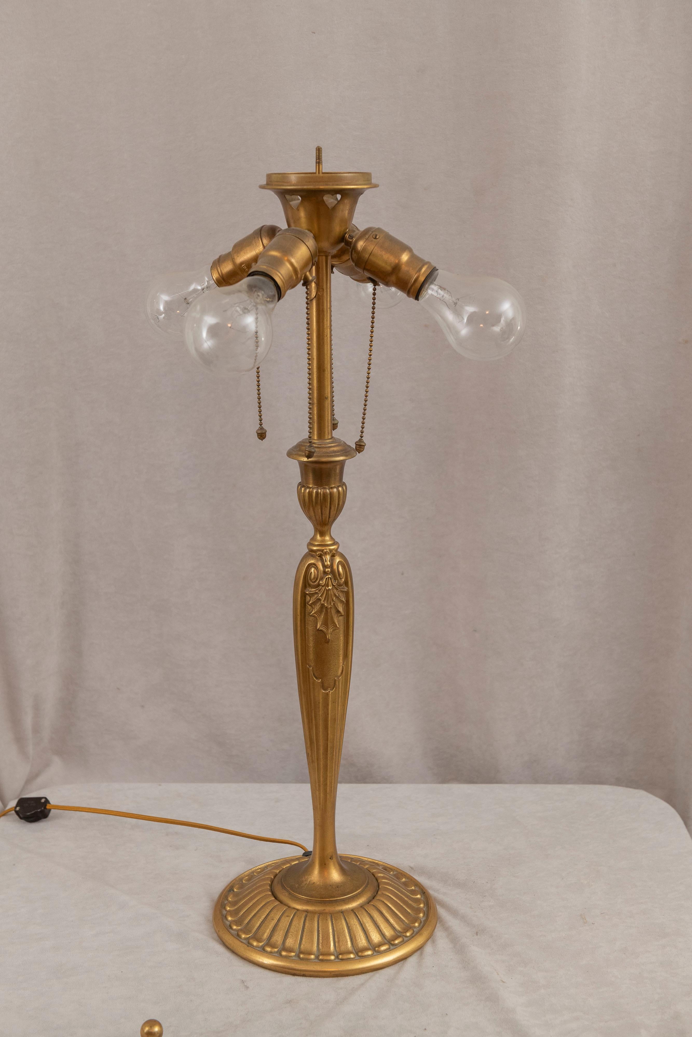 Leaded Glass Lamp,  
