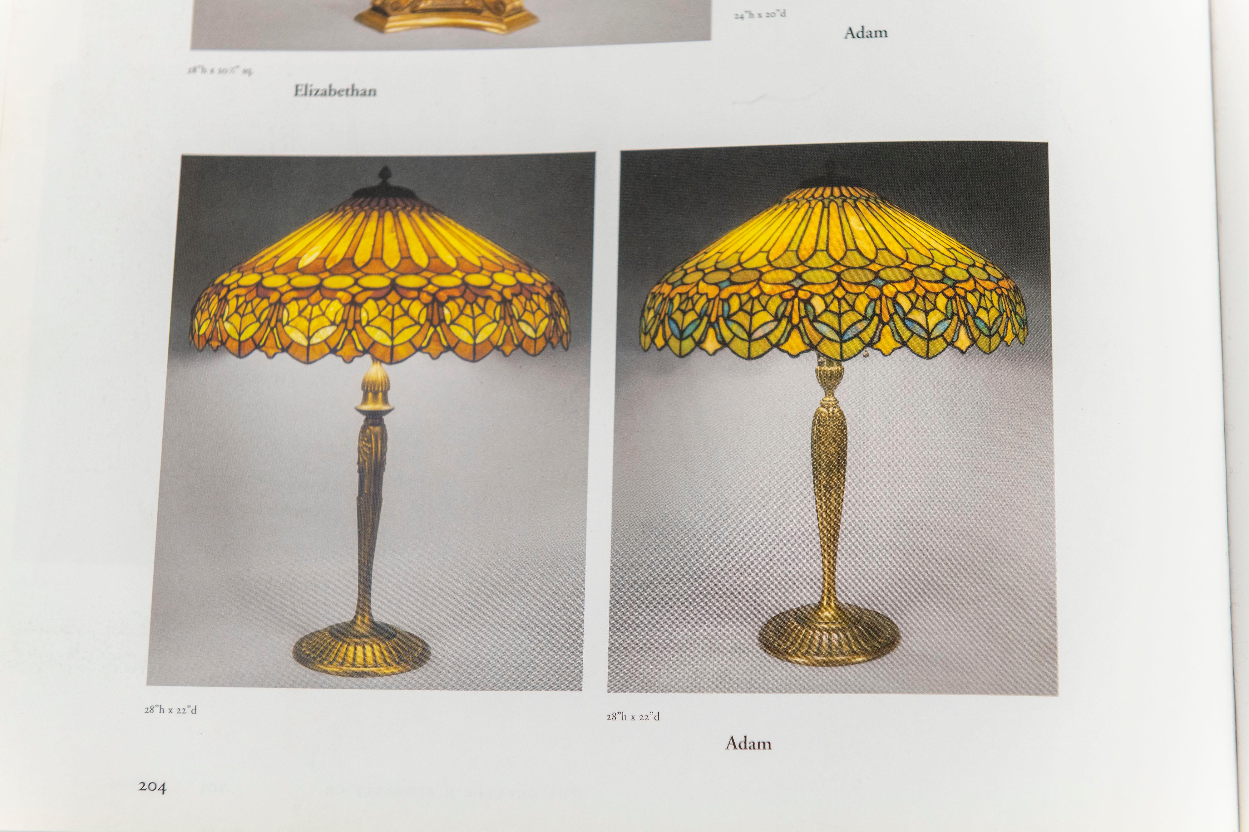Leaded Glass Lamp,  