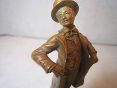 Pair of Exceptionally Detailed Bronze Statues ca. 1890