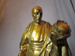 Bronze Depicting the Slain Head of King Richard III Shakespeare Interest