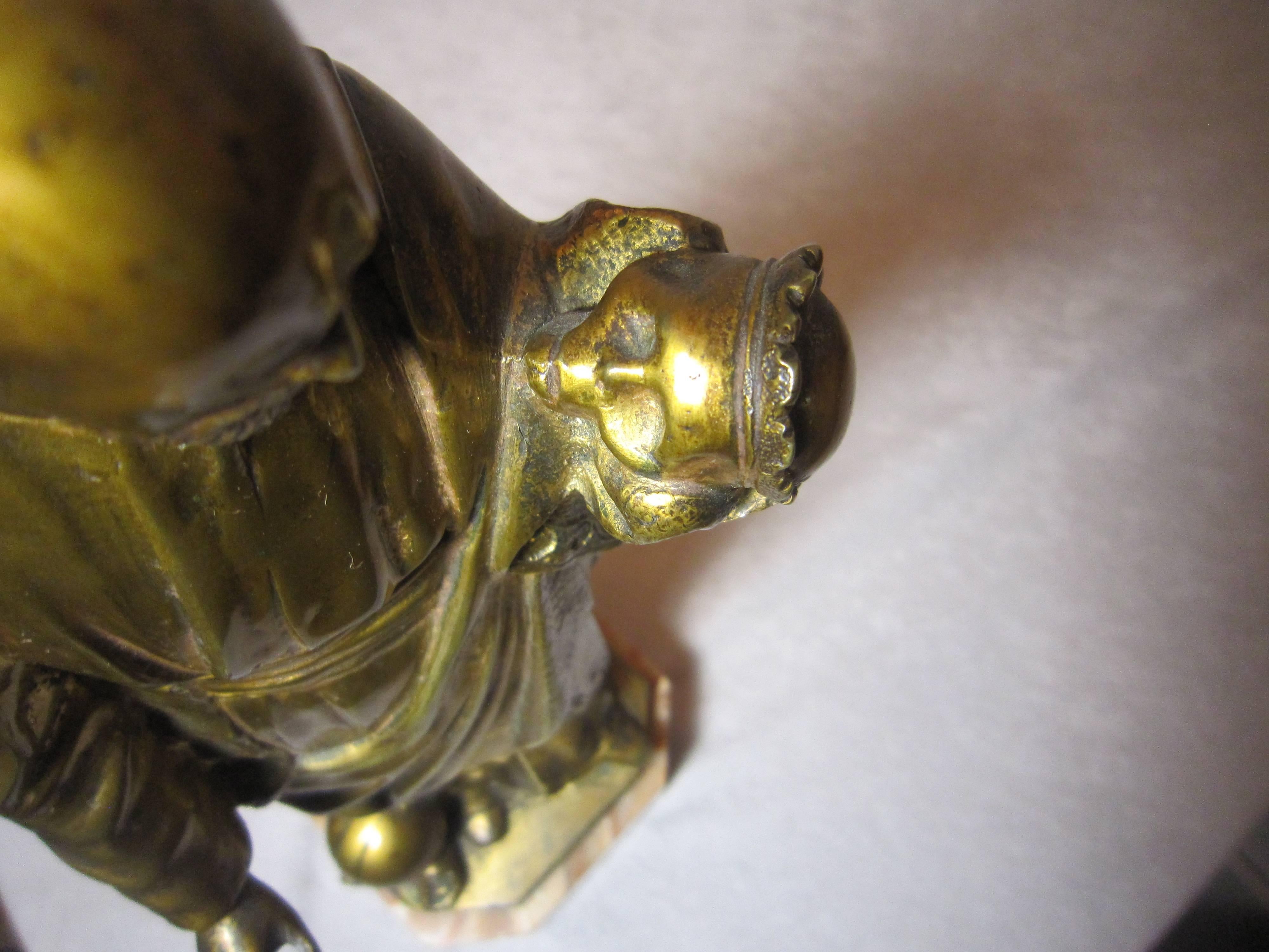 Beaux Arts Bronze Depicting the Slain Head of King Richard III Shakespeare Interest For Sale