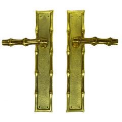 12 Maison Baguès Door Handles. 12 Pairs available. Priced by pair. 9