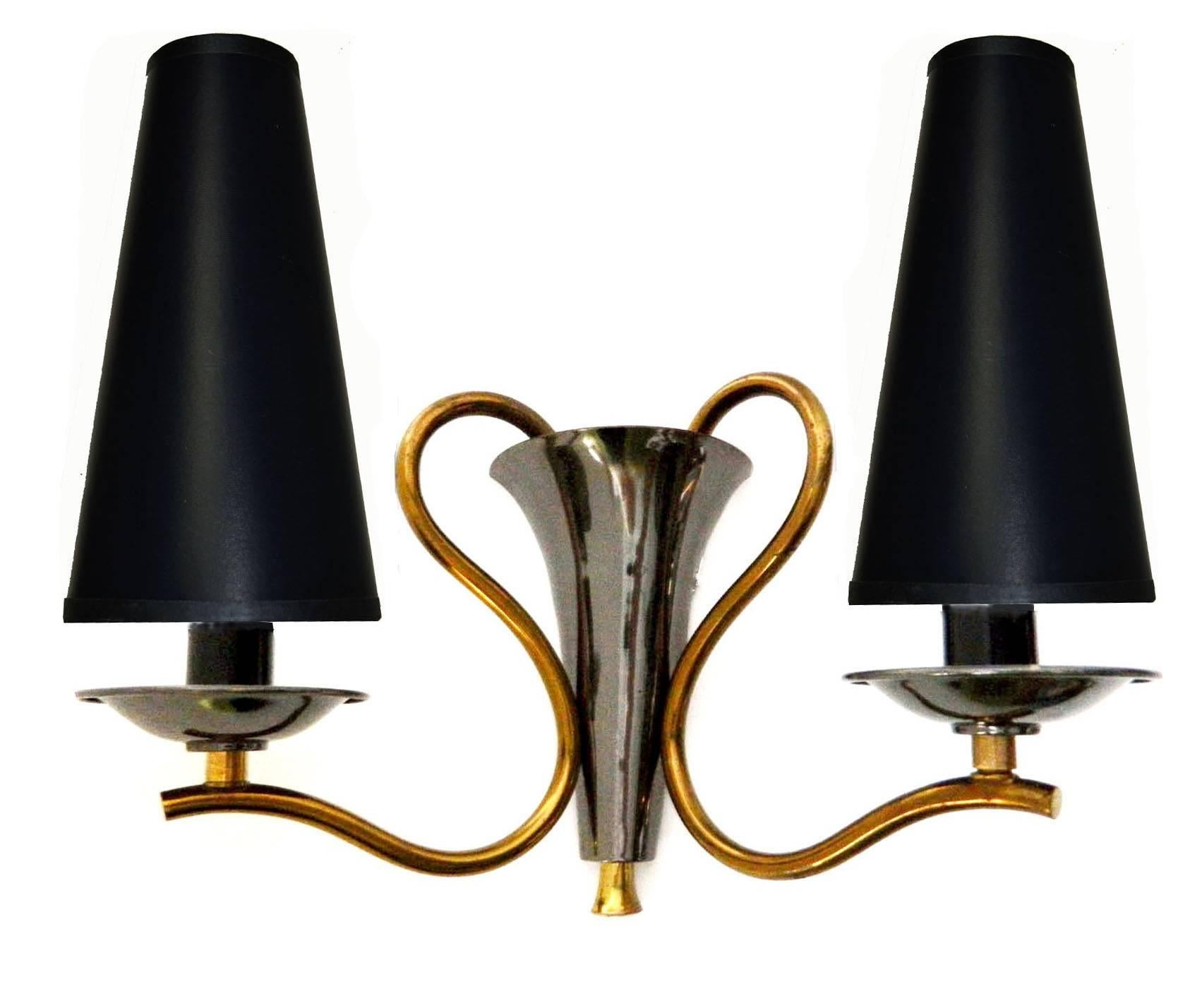 Maison Lunel Pair of Sconces In Good Condition In Miami, FL