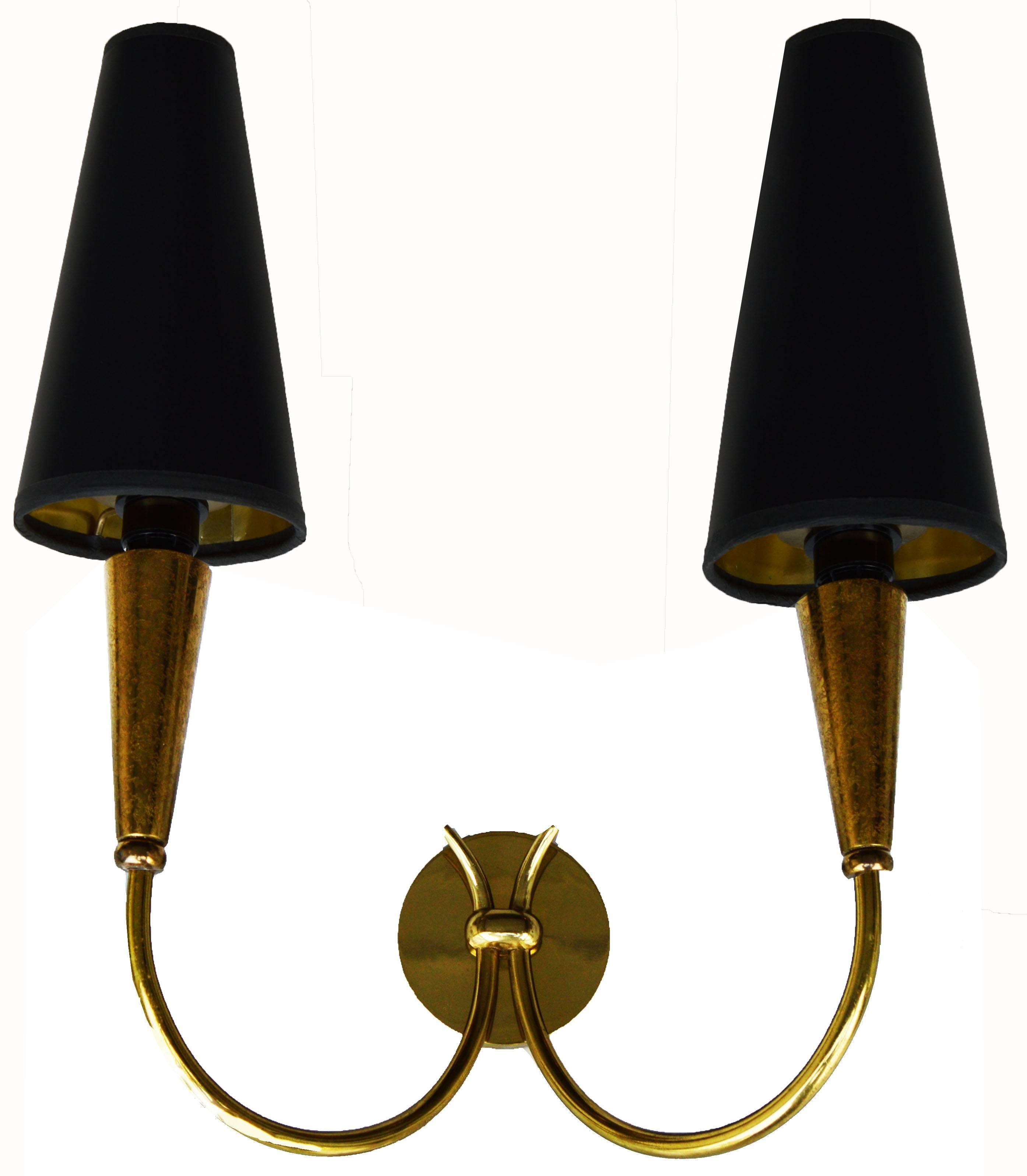 Maison Lunel Pair of Sconces In Excellent Condition In Miami, FL