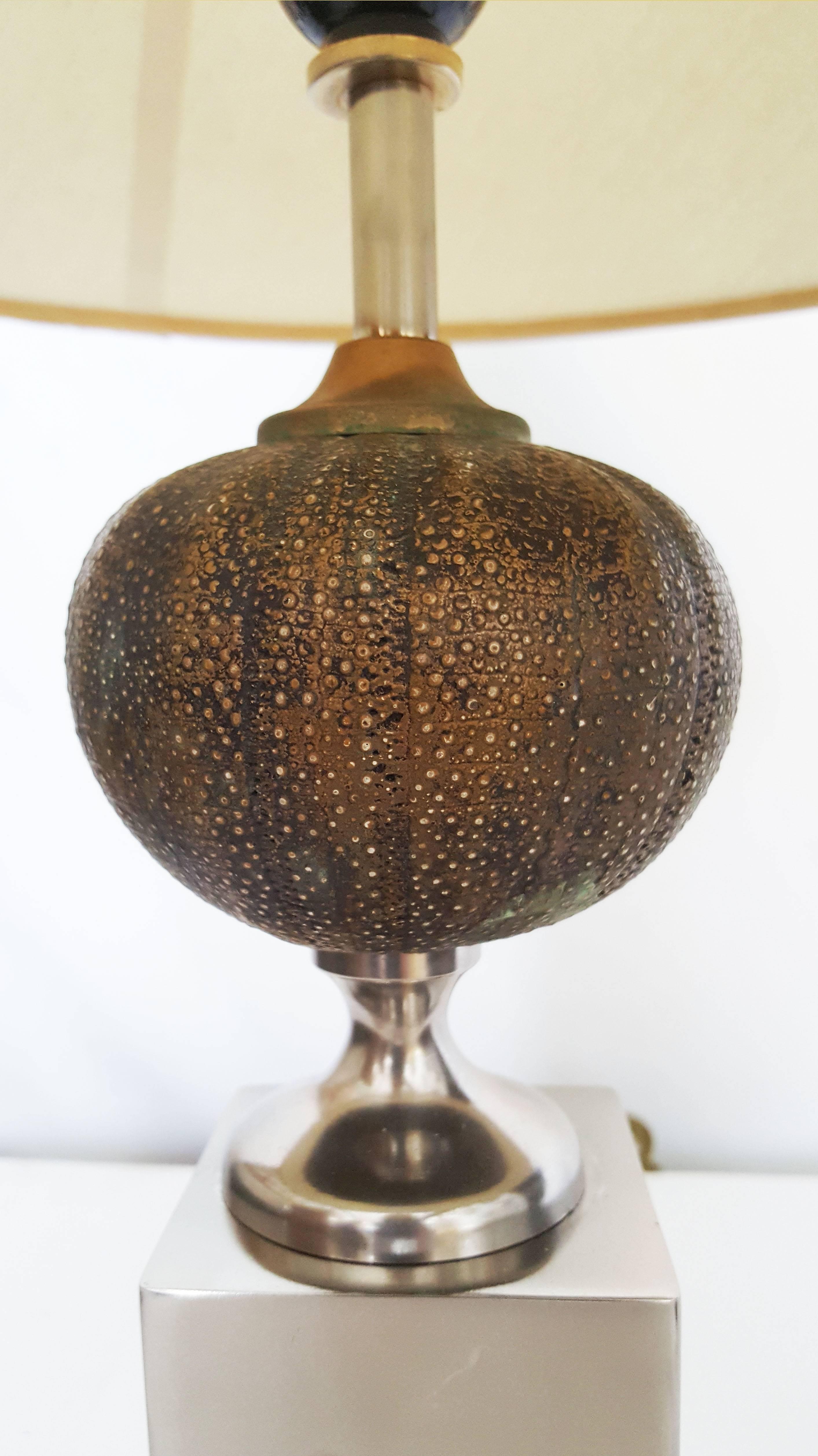Pair of Urchins Tables Lamp In Excellent Condition In Miami, FL