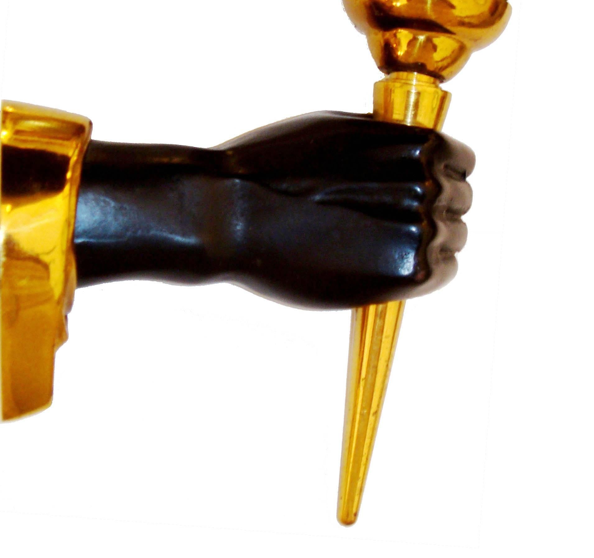 Mid-Century Modern Andre Arbus Pair of Sconces