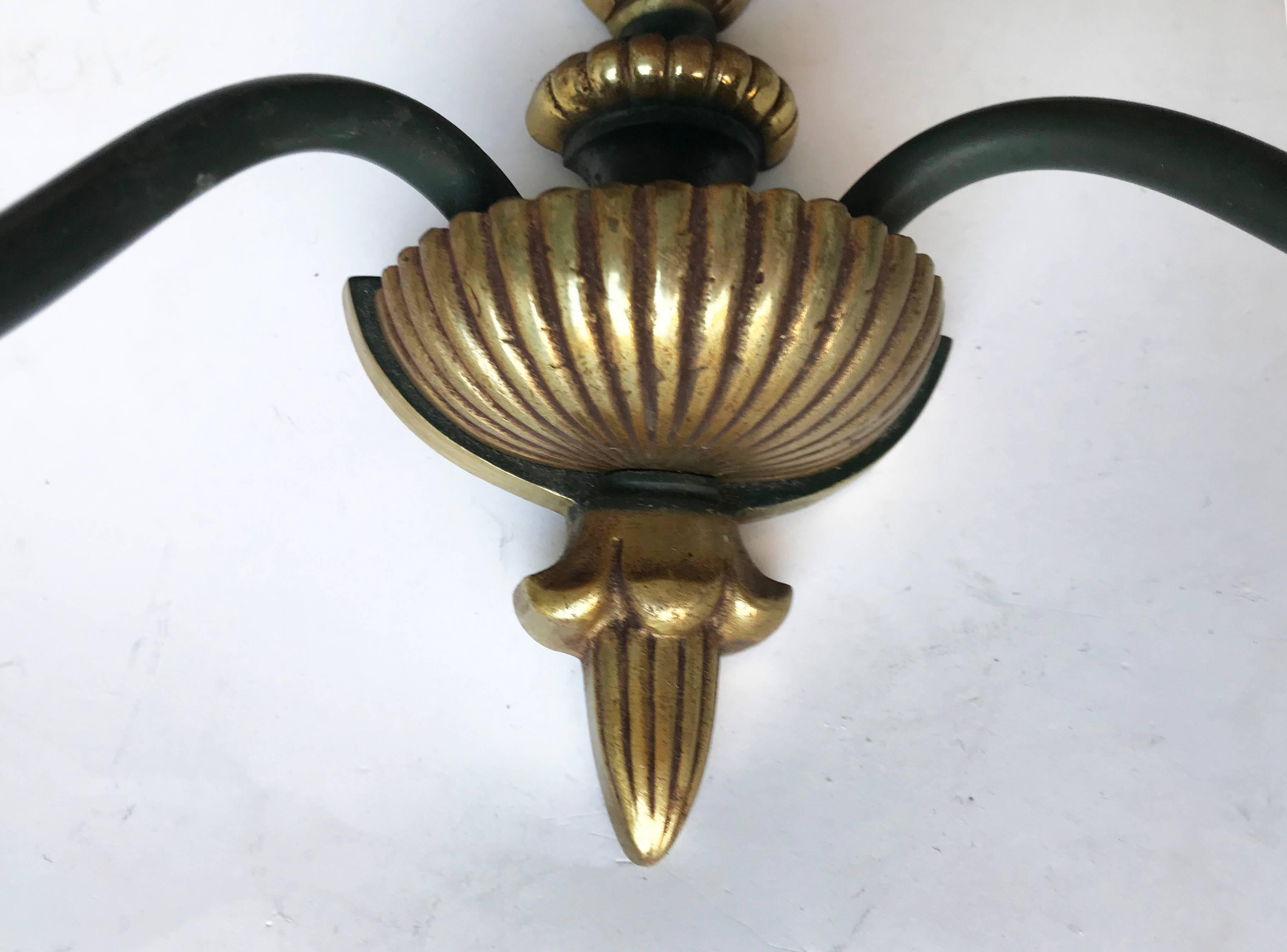 French Pair of Maison Jansen Neoclassical Sconces, Two Pairs Available For Sale