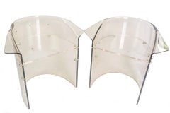 Set of Five Mid-Century Modern Lucite Chairs