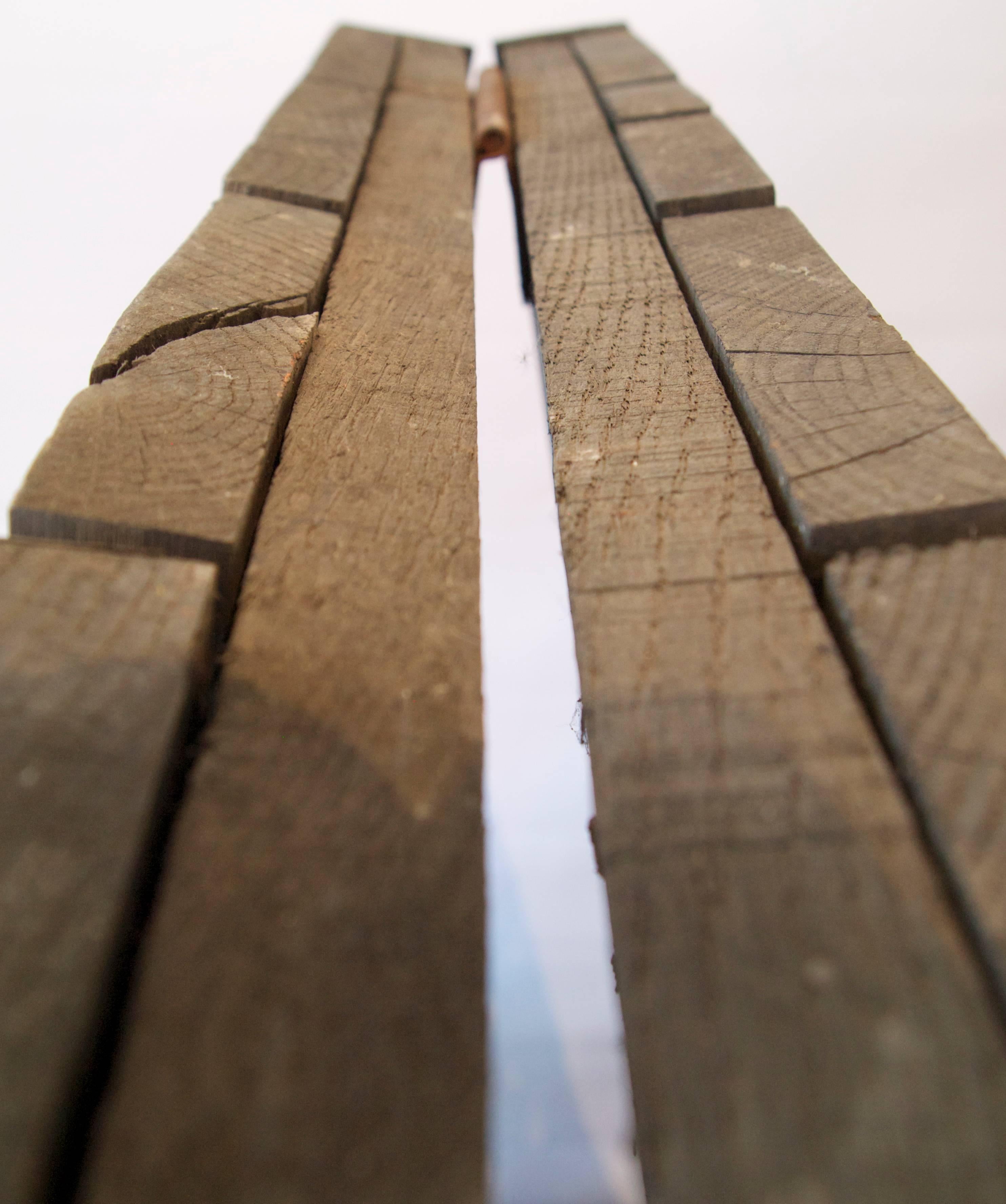 20th Century French Champagne Oak Riddling Rack