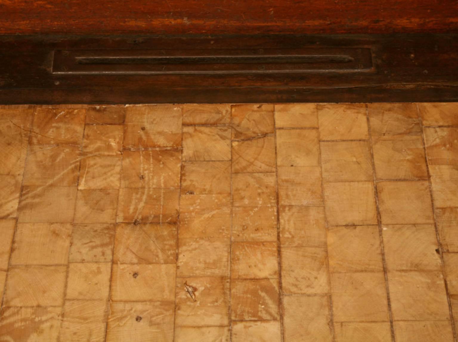 Magnificent 19th Century French Double Butcher Block 1