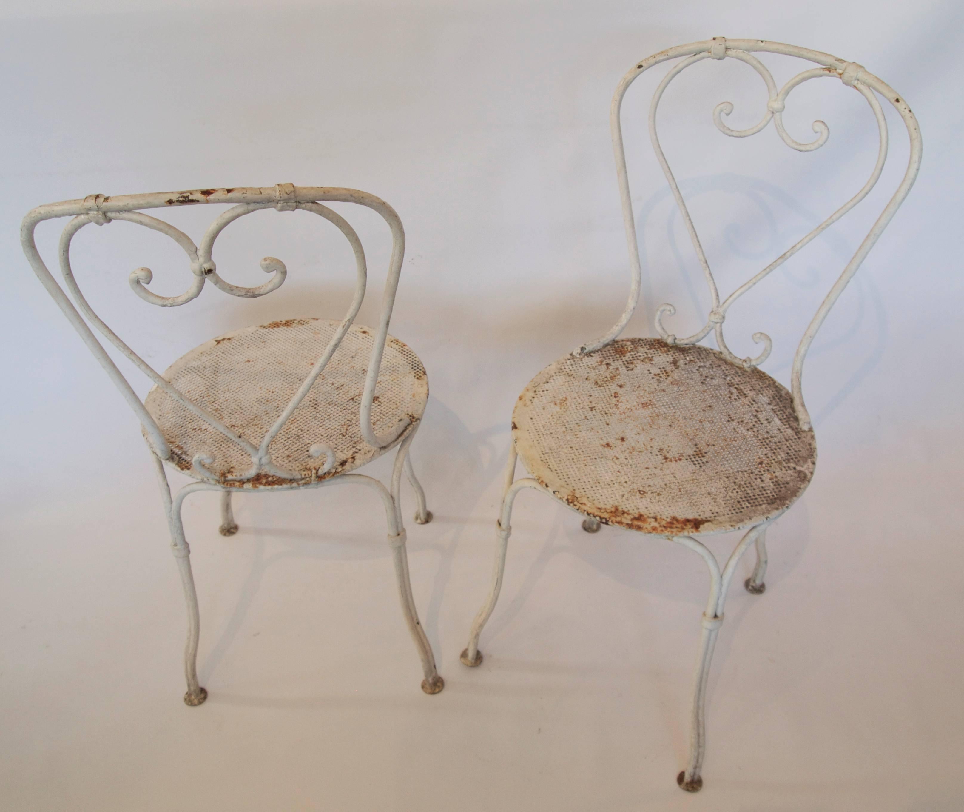 Cast French Garden Table and Chairs Set