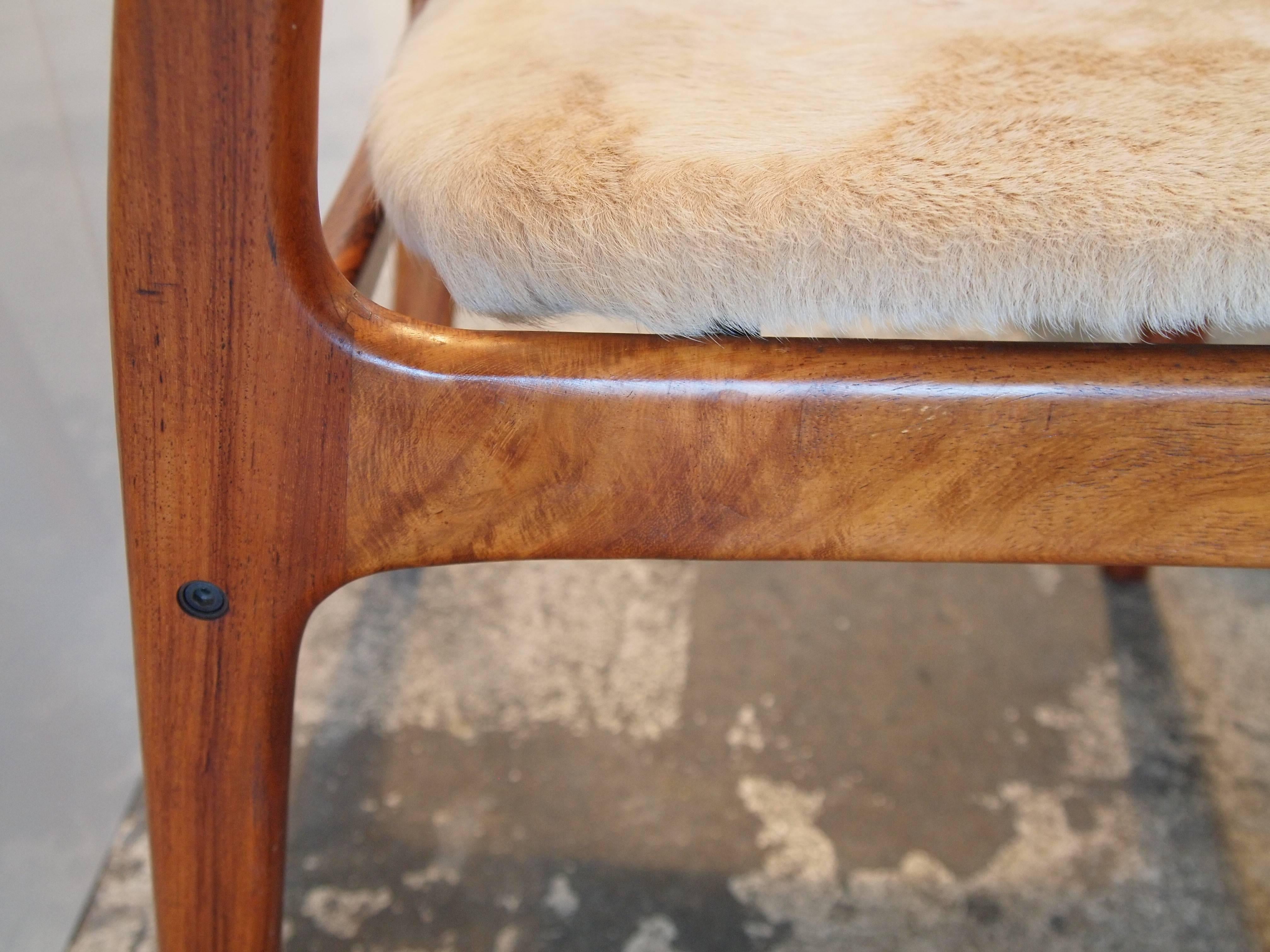 Mid-Century Danish Rosewood Chair In Excellent Condition In San Francisco, CA