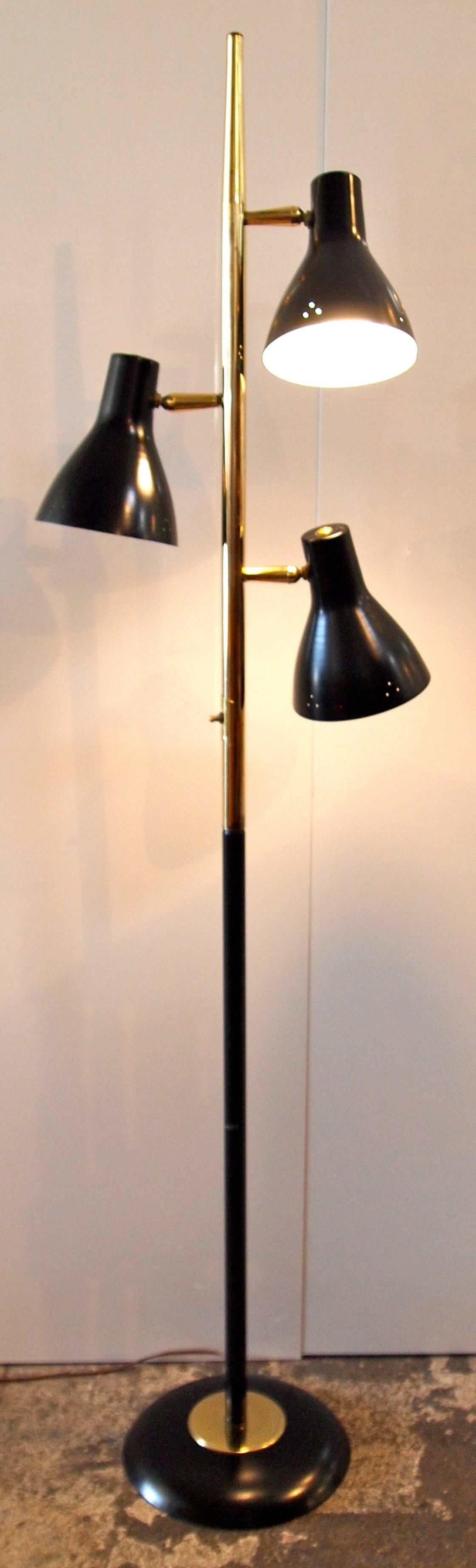 American Mid-Century Modern Floor Lamp