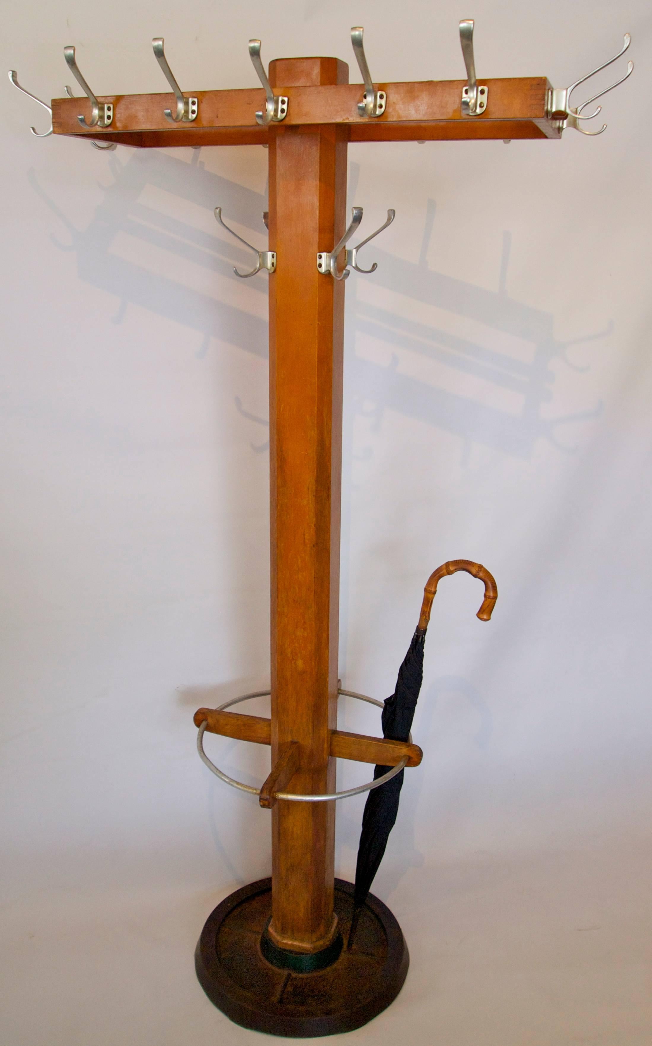 French Bistro Coat, Hat and Stick Stand 3