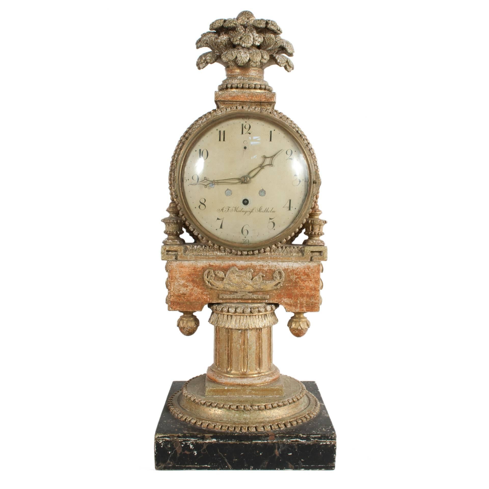 Gustavian Clock by A. F. Malmqvist