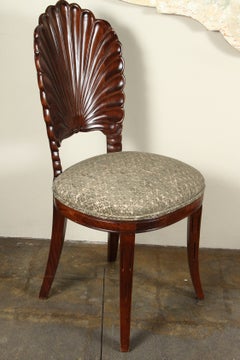 Carved Shell Back Chairs