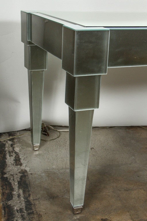 Mirrored Desk Vanity
