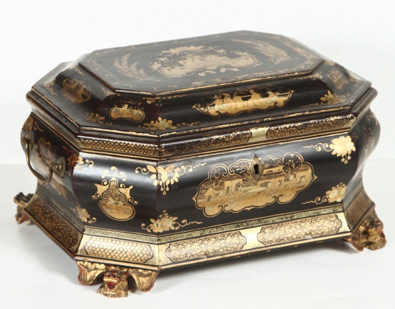 Great Britain (UK) Tea Caddy, circa 1830