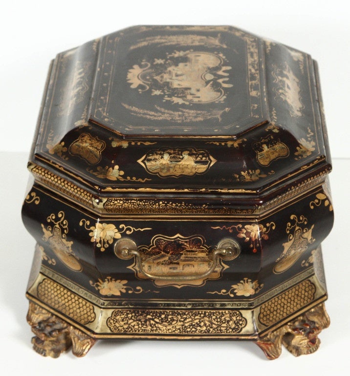 Tea Caddy, circa 1830 1