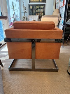Fauteuil de salon classique de style « Mid-Century Modern » 989 « T » Back, signé Thayer Coggin
